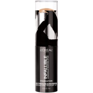 L'Oreal Paris Makeup Infallible Longwear Shaping Stick Foundation, 403 Buff, 1 Tube, 0.32 Ounce