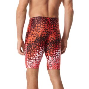 Speedo Men's Prism Racer Jammer - PowerFLEX Eco Red 24