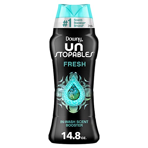 Downy Unstopables Laundry Scent Booster Beads for Washer, FRESH, 14.8 oz