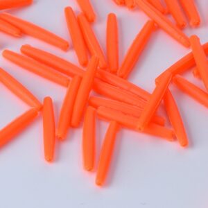 VGEBY 100Pcs Strike Indicator, Tear Drop Fishing Bobber Tackle Accessory(Orange-L) Fish Supplies Slip Strike Indicator