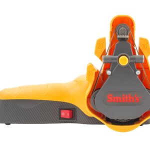 Smith’s 50933 Knife & Scissor Electric Belt Sharpener – Fine, Medium, & Coarse Belts – Straight Edge Blades – Handheld Sharpening – Workshop & Tool Sharpener