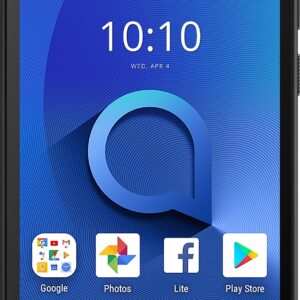 Alcatel 1X Unlocked Smartphone (AT&T/T-Mobile) - 5.3" 18:9 Display, Android Oreo (Go Edition), 8MP Rear Camera, 4G LTE - Dark Gray (U.S. Warranty)