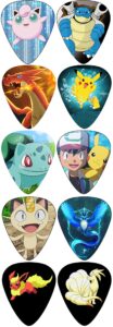 pokemon standard guitar picks (071mm)