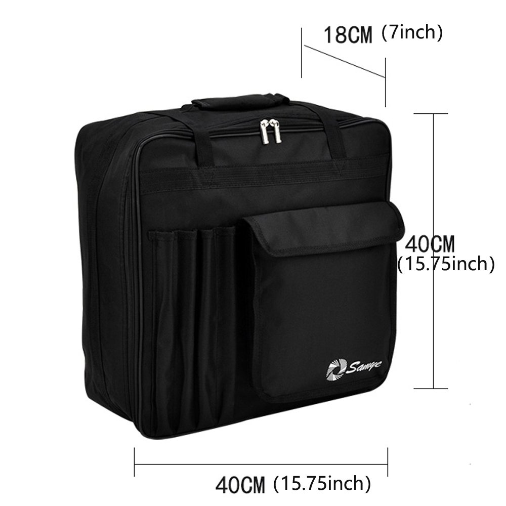 MoonEmbassy Snare Drum Bag for 13" 14" 15" roof Waterp Oxford Thickening Backpack Instrument Case with Pocket