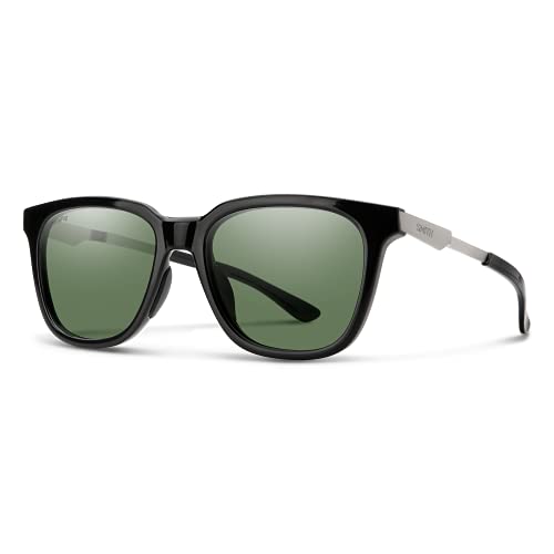 SMITH Roam Lifestyle Sunglasses - Black | Chromapop Polarized Gray Green