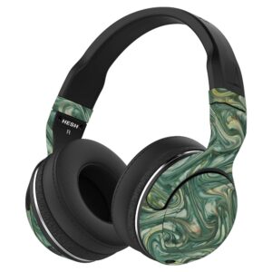 mightyskins skin compatible with skullcandy hesh 2 wireless headphones - marble swirl | protective, durable, and unique vinyl wrap cover | easy to apply, remove, and change styles | made in the usa