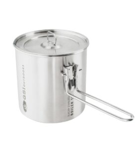 gsi outdoors glacier stainless 1.1 l boiler for ultralight backpacking and camping