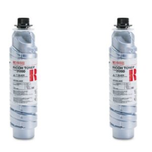 Ricoh 841337 Black Toner Cartridge Type 2120D 2-Pack