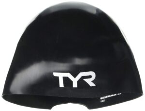 tyr wall breaker 2.0 dome cap swimming equipment, black, large