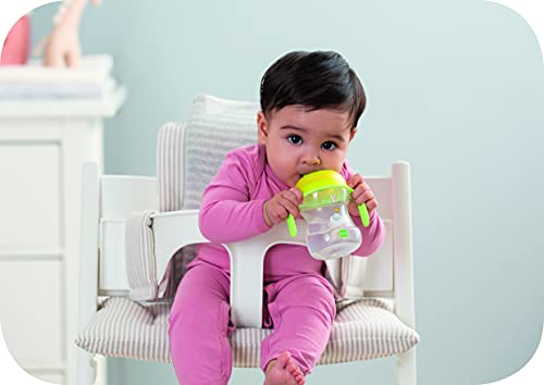 MAM Learn to Drink Cup and Soother, 6 Months, 190 ml (Pink)