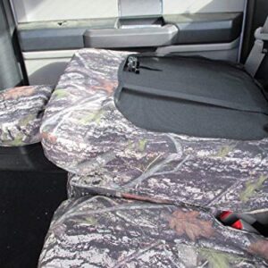 Durafit Seat Covers | Compatible With 2015-2019 Ford F150 2016-2019 F250-F550 Front And Rear Seat Cover Set | MC2 Camo Endura Waterproof Fabric | Read Every Detail To Get The Correct Truck Seat Covers