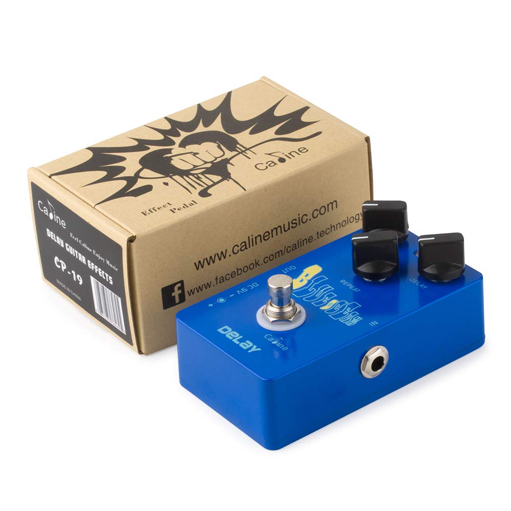 Caline Delay Guitar Effects Pedal Blue Ocean Digital Analog Delay CP-19