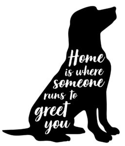 wallpops dwpk2904 home is where someone art kit wall decal, black