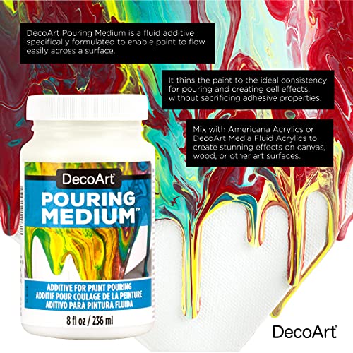 DecoArt Pouring Medium, 64 Fl Oz (Pack of 1)