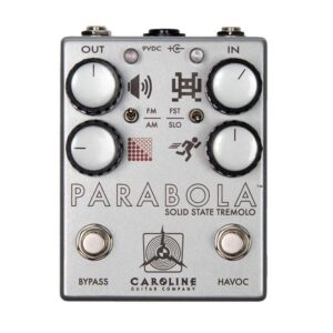 caroline guitar parabola solid state tremolo effects pedal