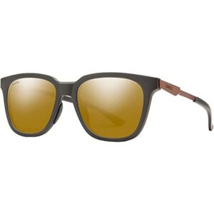 smith roam sunglasses matte gravy/chromapop polarized bronze mirror