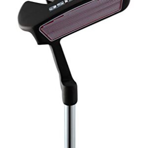 Left Handed M5 Golf Club Set for Tall Men, Black/Red