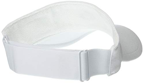 Lacoste Mens Sport Petit Pique Golf Visor, White, One Size