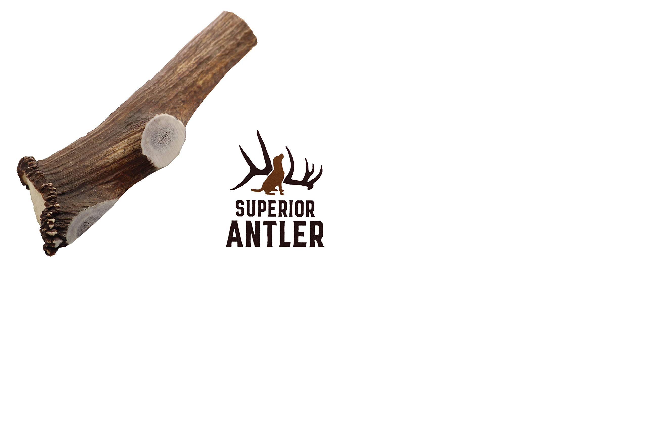 Jumbo Elk Antler Split for Dogs –XXL G Natural Premium Grade A. Antler Chew. Naturally Shed, Hand-Picked, and Made in The USA. NO Odor, NO Mess. GUARENTEED SATISIFACTION. for Dogs 70-90+ Lbs.