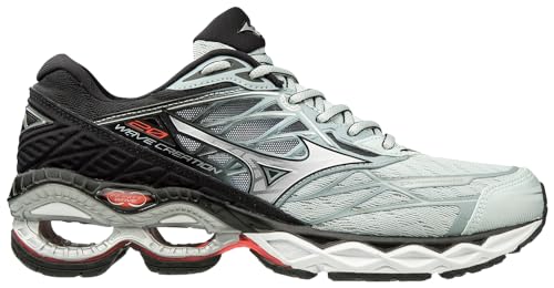 Mizuno Women's Wave Creation 20 Running Shoe, Sky Gray-silver, 8.5 US