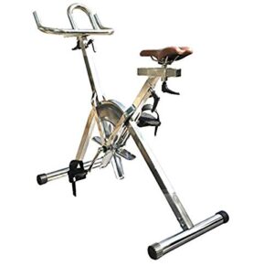 fitmax hydrospin (45x23x44.5") lightweight exercise pool bike marine grade steel