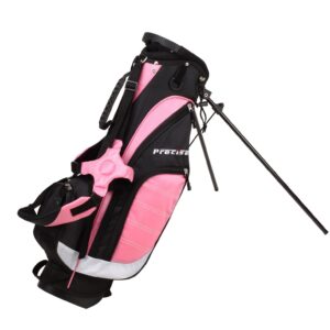 Left Handed Pink Junior Golf Club Set for Age 6 to 8