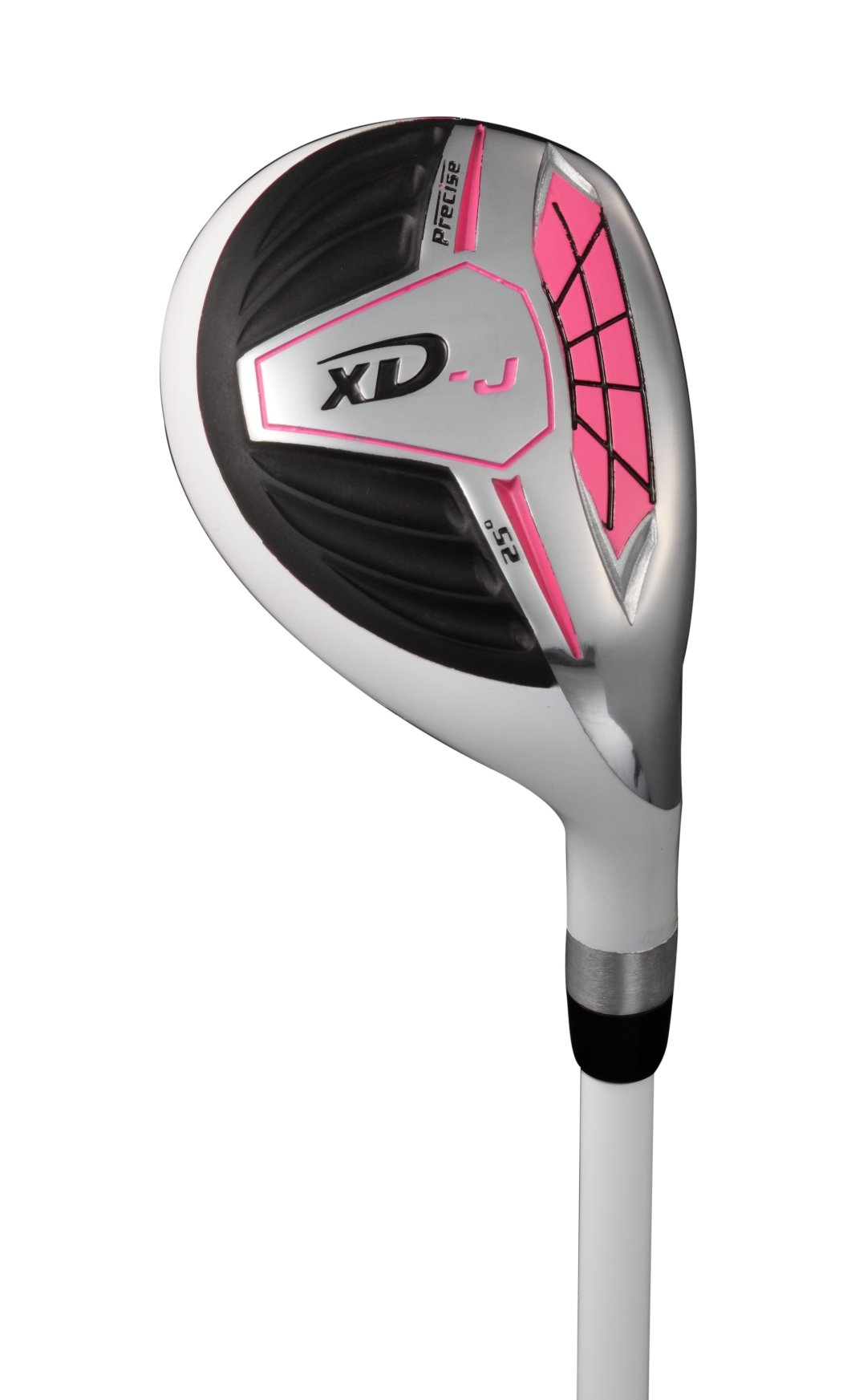 Left Handed Pink Junior Golf Club Set for Age 6 to 8