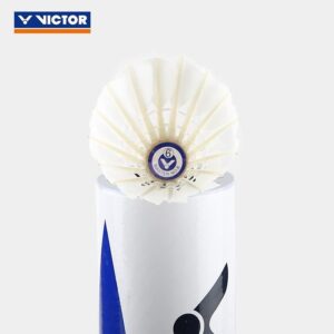 Victor Master No.6 Badminton Shuttlecock Birdy 12-Pack (Speed-77)