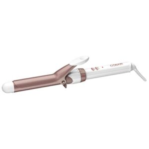 conair double ceramic 1-inch curling iron, 1-inch barrel produces classic curls – for use on short, medium, and long hair