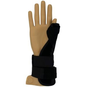 rolyan 36810 universal thumb spica splint, short length