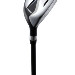 Precise S7 Tall Men’s (6'1" to 6'4") Right Handed Complete Golf Club Set Include 460cc Driver, 3 Wood, 5 Wood, 24* Hybrid, 5-9 PW Irons, Sand Wedge, Putter, Deluxe Stand Bag & 4 Headcovers, Black/Blue