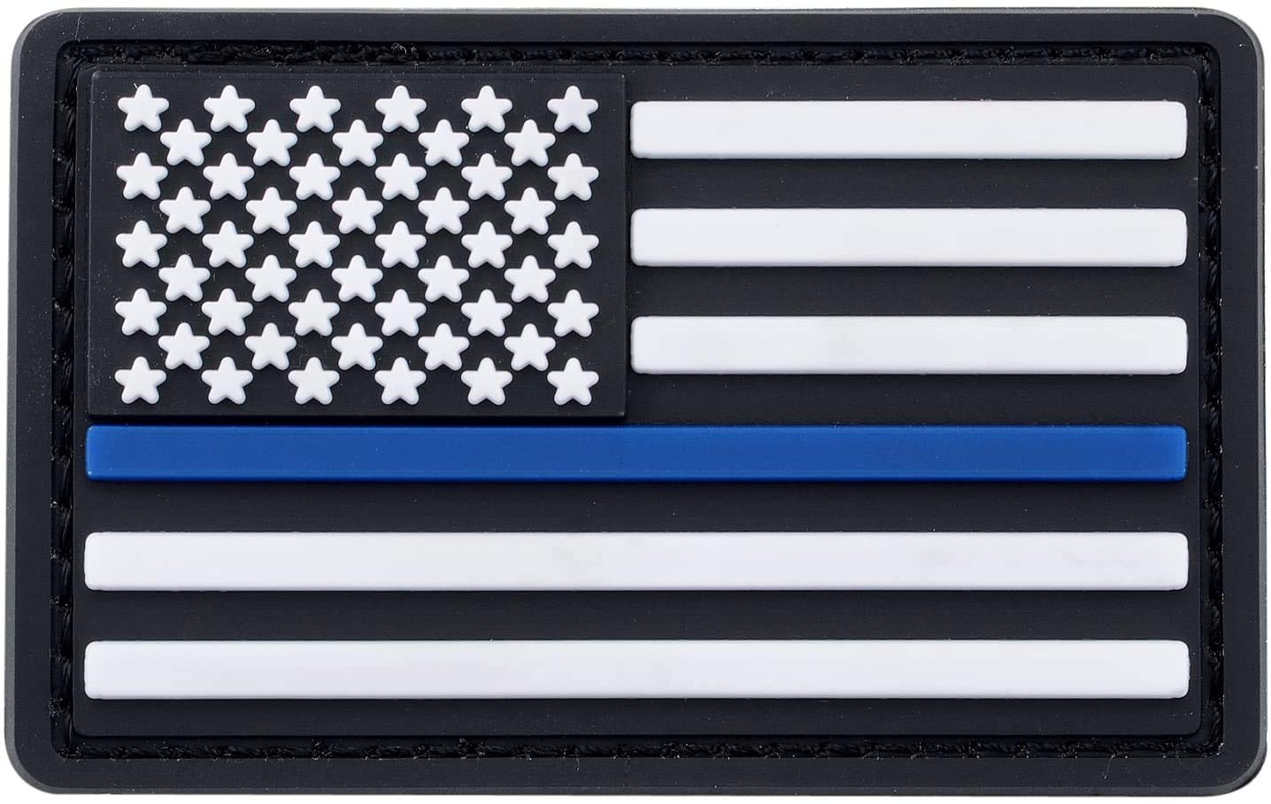 Raiseek Thin Blue Line Flag Gun Mat Gun Cleaning Mat of USA 11"x17"