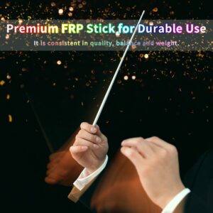 Music Conductor Baton, Wood Handle Orchestra Music Conducting Batons for Symphony Leader Choral Director