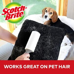 Scotch-Brite Lint Roller Refill, Works Great On Pet Hair, 60 Sheets ( Pack Of 6 ) ( Packaging May Vary )