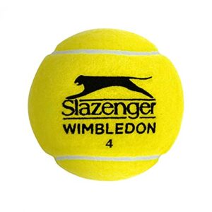 Slazenger Wimbledon 4 tennis balls, yellow, one size