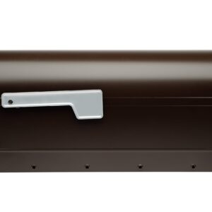 Architectural Mailboxes 8830RZ-10 Winston Post Mount Mailbox, Rubbed Bronze