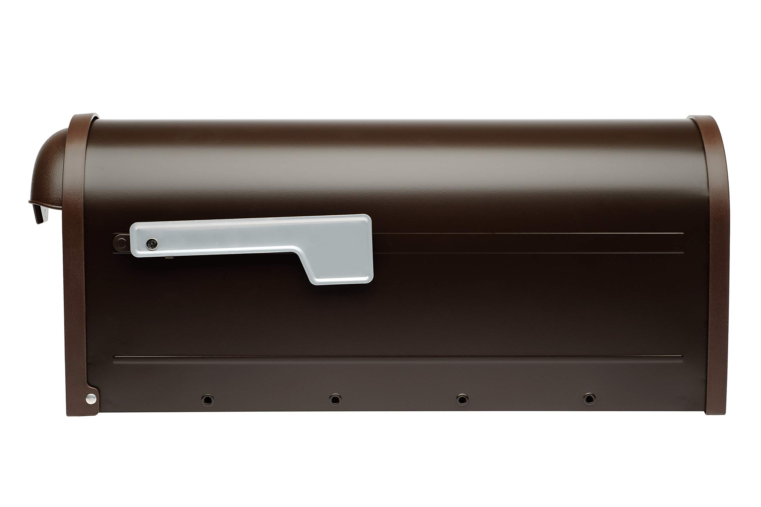 Architectural Mailboxes 8830RZ-10 Winston Post Mount Mailbox, Rubbed Bronze