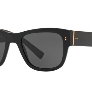 Dolce and Gabbana DG4338 501/87 Black DG4338 Square Sunglasses Lens Category 3