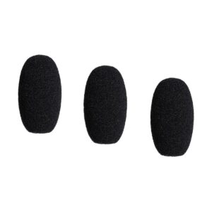 audio-technica at8168 microphone windscreens for bphs2c broadcast stereo headset (3 pack)