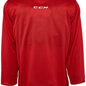 CCM 5000 Series Hockey Practice Jersey - Junior - Red, Small/Medium