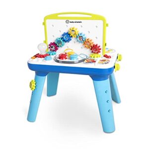 baby einstein curiosity table activity station table toddler toy with lights and melodies, ages 12 months and up