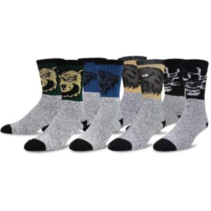 Eco Friendly Heavy Weight Recyled Cotton Winter Thermal Boot Socks Multi Pair for Women Men