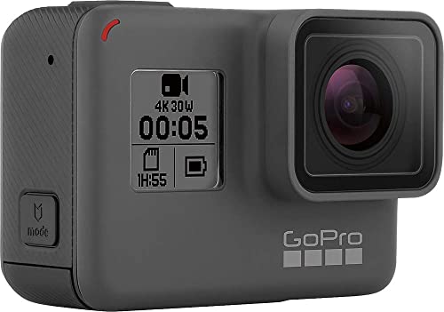 GoPro HERO5 Black Waterproof Digital Action Camera w/ 4K HD Video & 12MP Photo (Renewed)