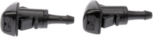 dorman 58115 windshield washer nozzle compatible with select models, 2 pack