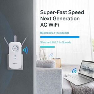 tp-link AC1750 WiFi Range Extender with High Speed Mode and Intelligent Signal Indicator (RE450) (Renewed)