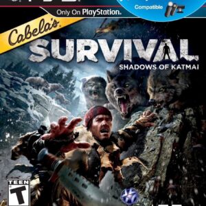 PS3 Cabela's BUNDLE Shadows of Katmai + African Adventures Video Game Hunt