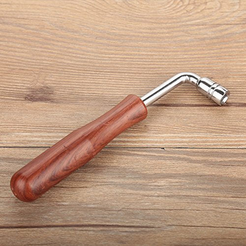 Tuner Professional Piano Tuning Tools,Professional Piano Tuner Spanner L shape Piano Tuning Hammer Lever Wrench Hardwood Handle Guzheng Repair Tool Llave Afinar Piano tuner wrench tuning wrench piano