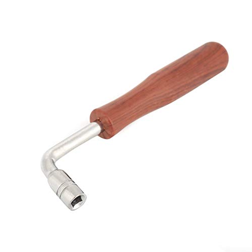 Tuner Professional Piano Tuning Tools,Professional Piano Tuner Spanner L shape Piano Tuning Hammer Lever Wrench Hardwood Handle Guzheng Repair Tool Llave Afinar Piano tuner wrench tuning wrench piano