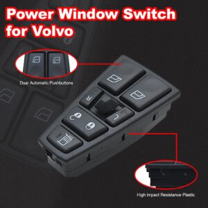 Geloo 20752918 21543897 Window Switch Replaces for Volvo Truck FH12 FM12 FM9 FH FM VNL Power Master Control Switch 20953592 20455317 20452017 21354601 21277587 20568857