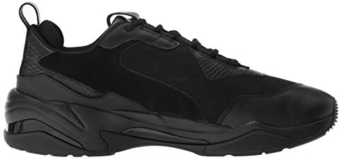 PUMA mens Thunder Sneaker, Puma Black-puma Black-puma Black, 10.5 US